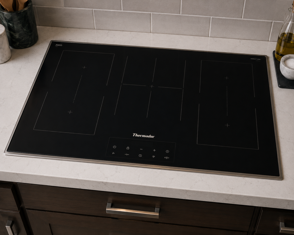 thermador cooktop not turning on