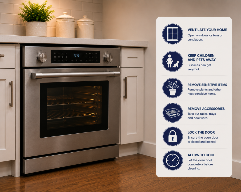 thermador oven safety