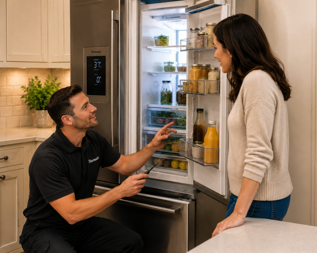 thermador refrigerator maintenance